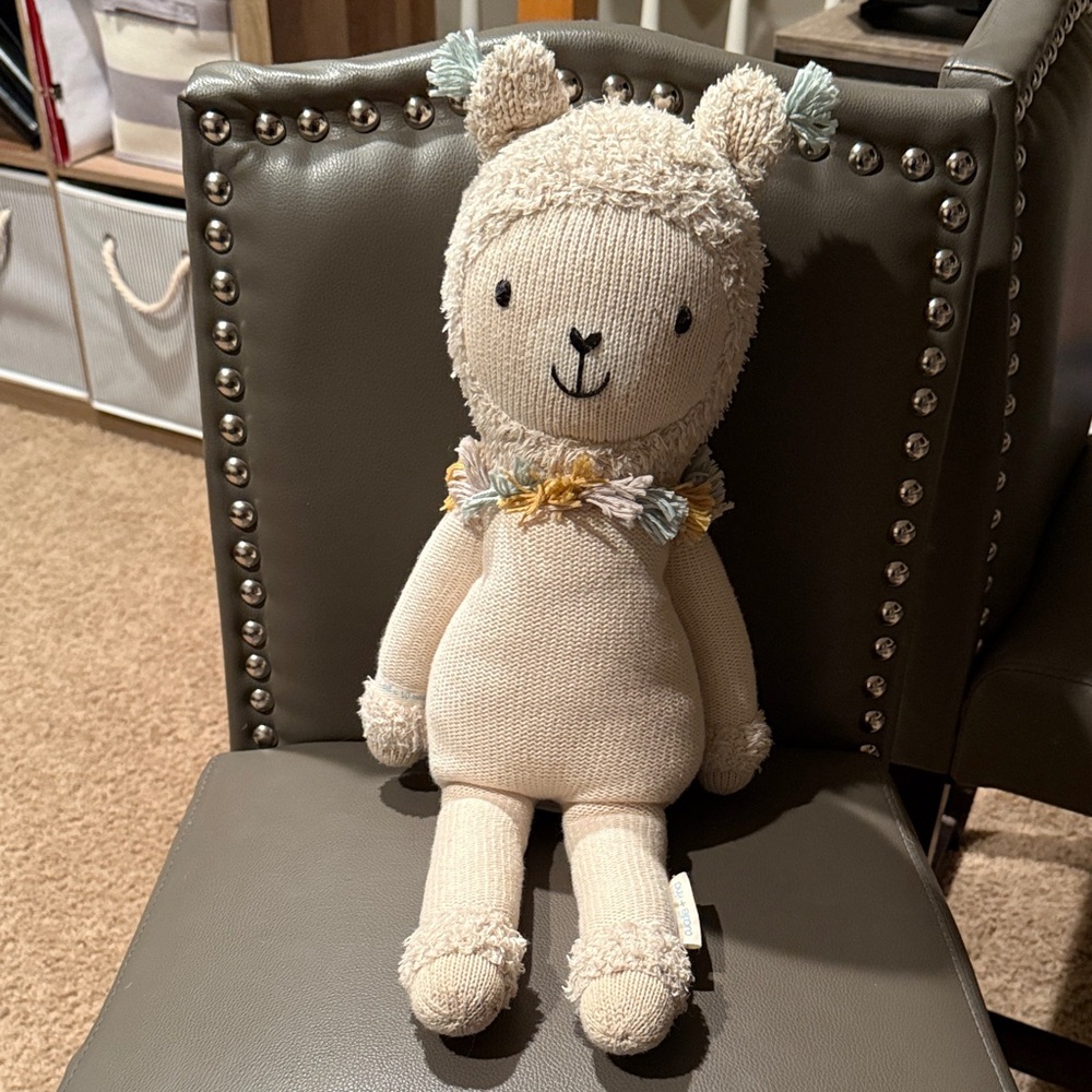 Cuddle+Kind Llama Plush Toy